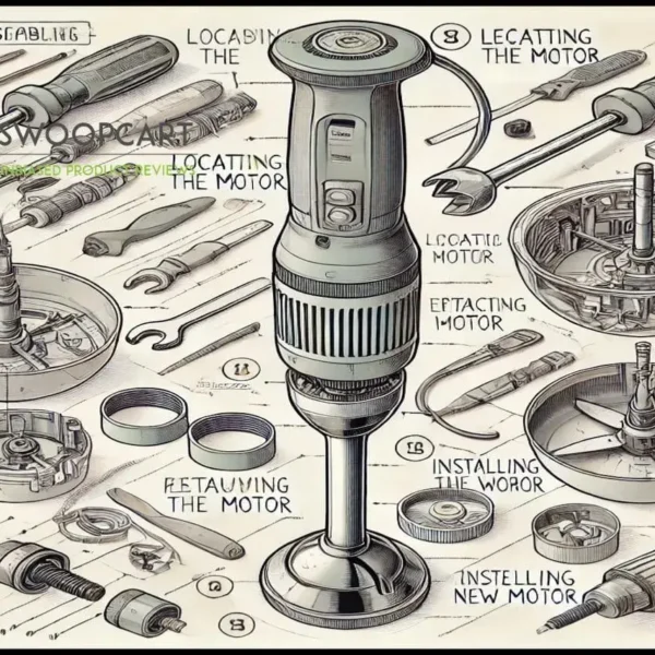 Replacing the Hand Blender Motor 2