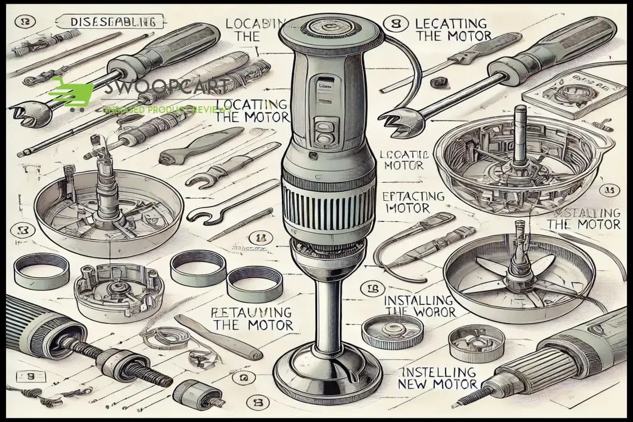 Replacing the Hand Blender Motor 2