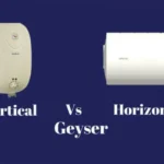 Difference between vertical and horizontal geyser