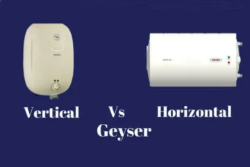 Difference between vertical and horizontal geyser