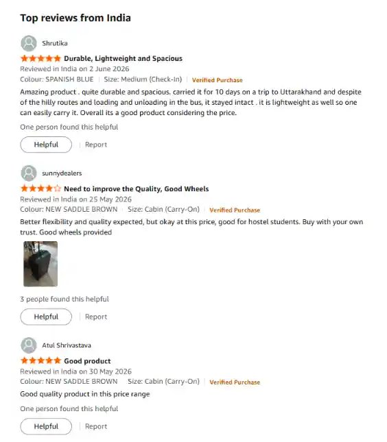 Aristocrat Liberty Cabin Reviews on Amazon