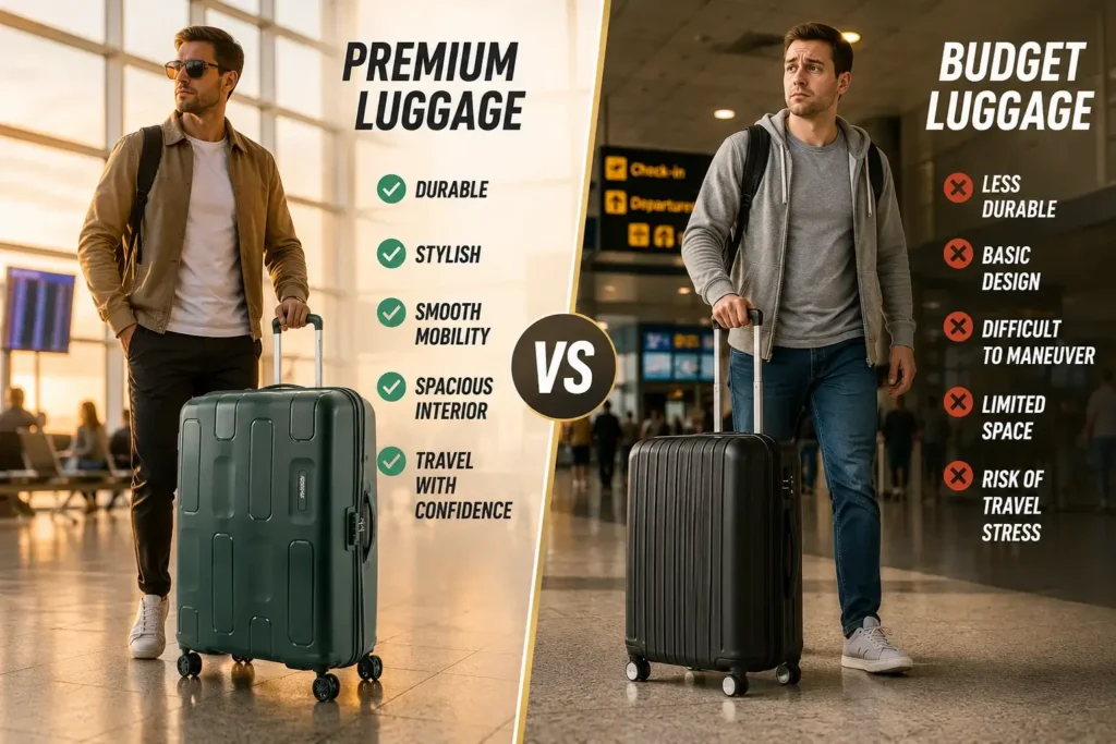 Premium vs budget luggage showdown Samsonite vs American Tourister