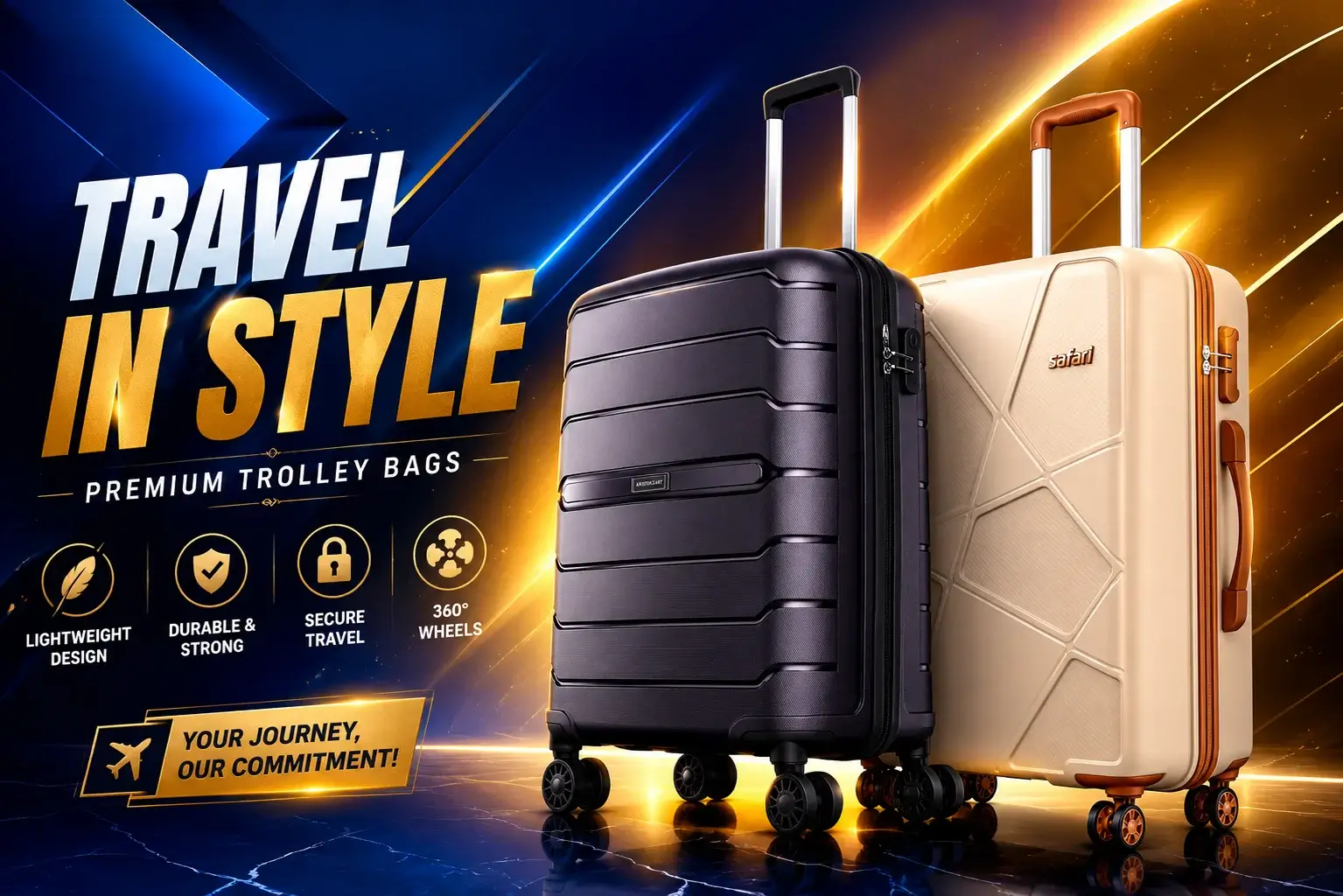 Travel in style with premium luggage Safari vs Aristocrat Which Is Better