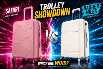 1 Nasher Miles vs Safari Trolley Bag