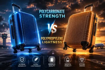 1 Suitcase showdown strength vs lightness Polycarbonate vs Polypropylene Luggage