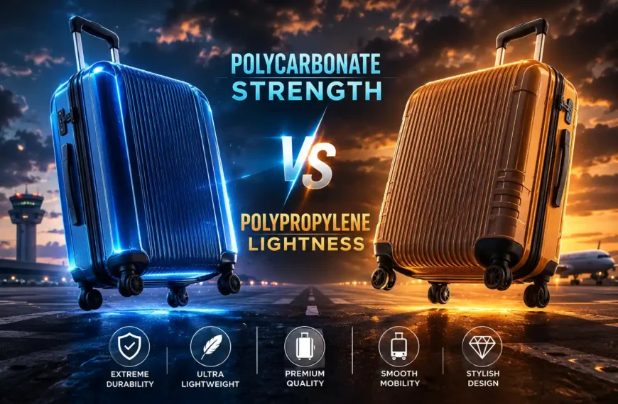 1 Suitcase showdown strength vs lightness Polycarbonate vs Polypropylene Luggage