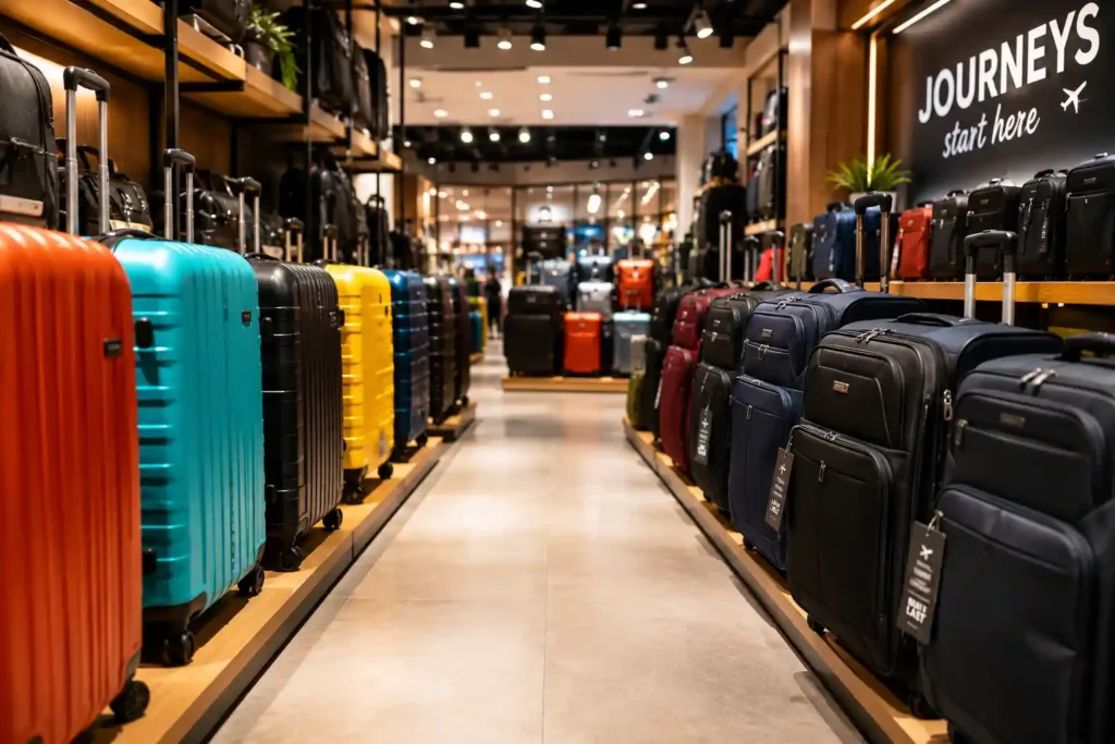 2 Luggage Aisle Journeys Start Here