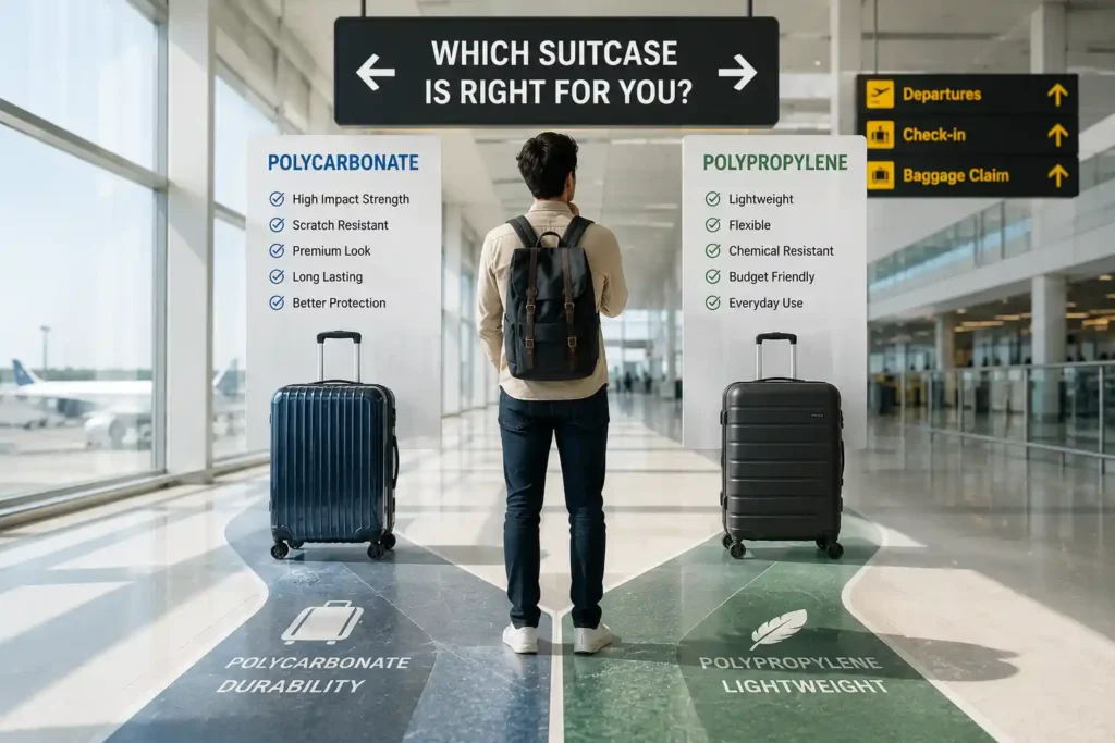 Polycarbonate vs Polypropylene Luggage  5 Choosing the right suitcase