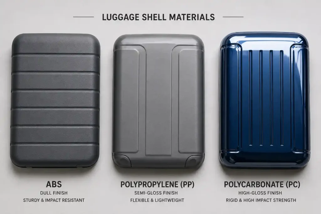 Polycarbonate vs Polypropylene Luggage  6 Luggage shell material comparison